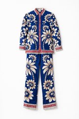 Luna Floral Shirt and Pant Set
