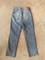 Vin Paint-Detail Cropped Jeans
