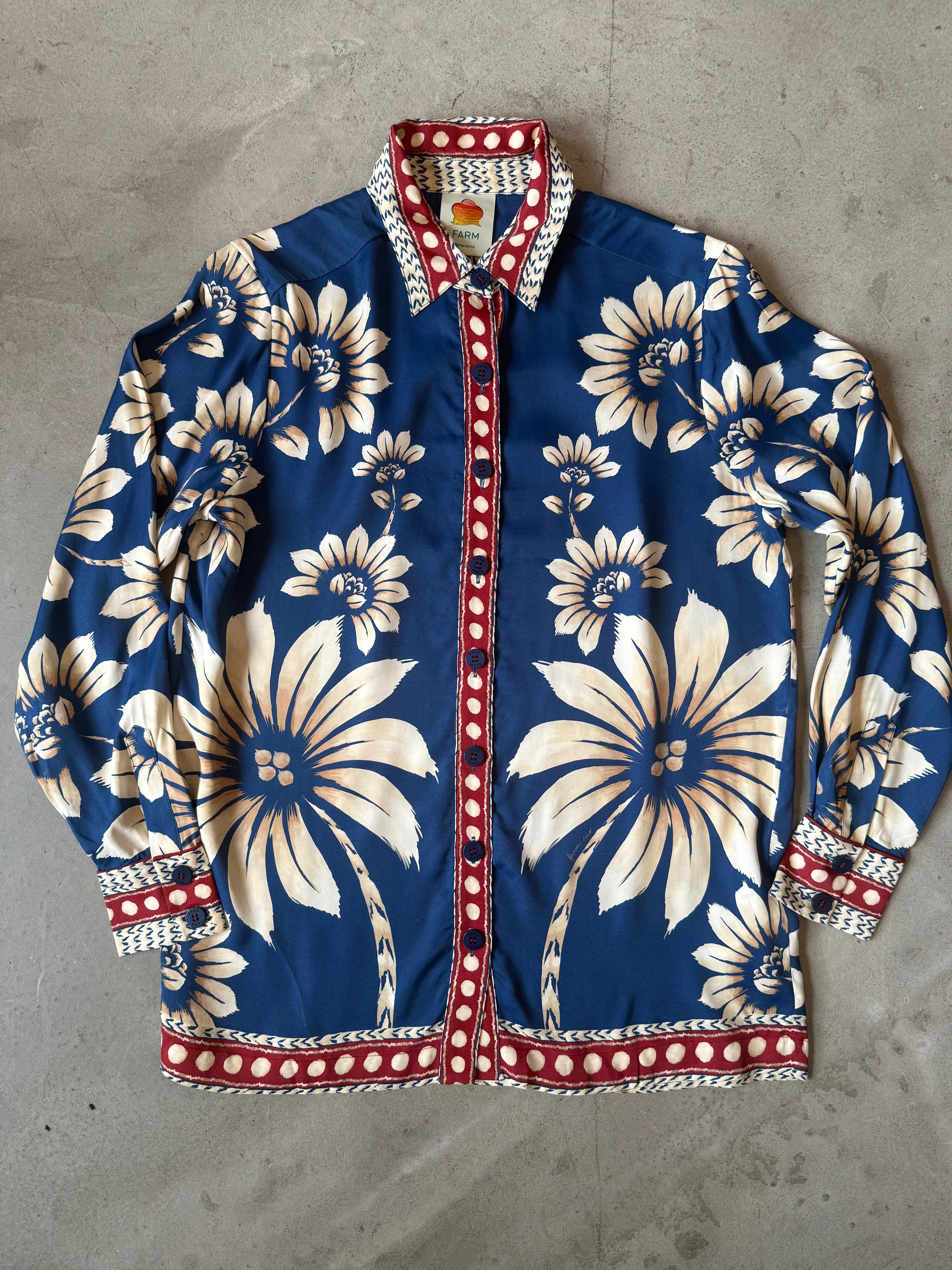 Luna Floral Shirt and Pant Set