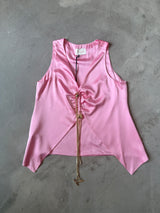 Jewel Top Silk Top
