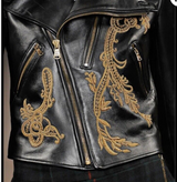 Leather Jacket from Fall Runway 2012