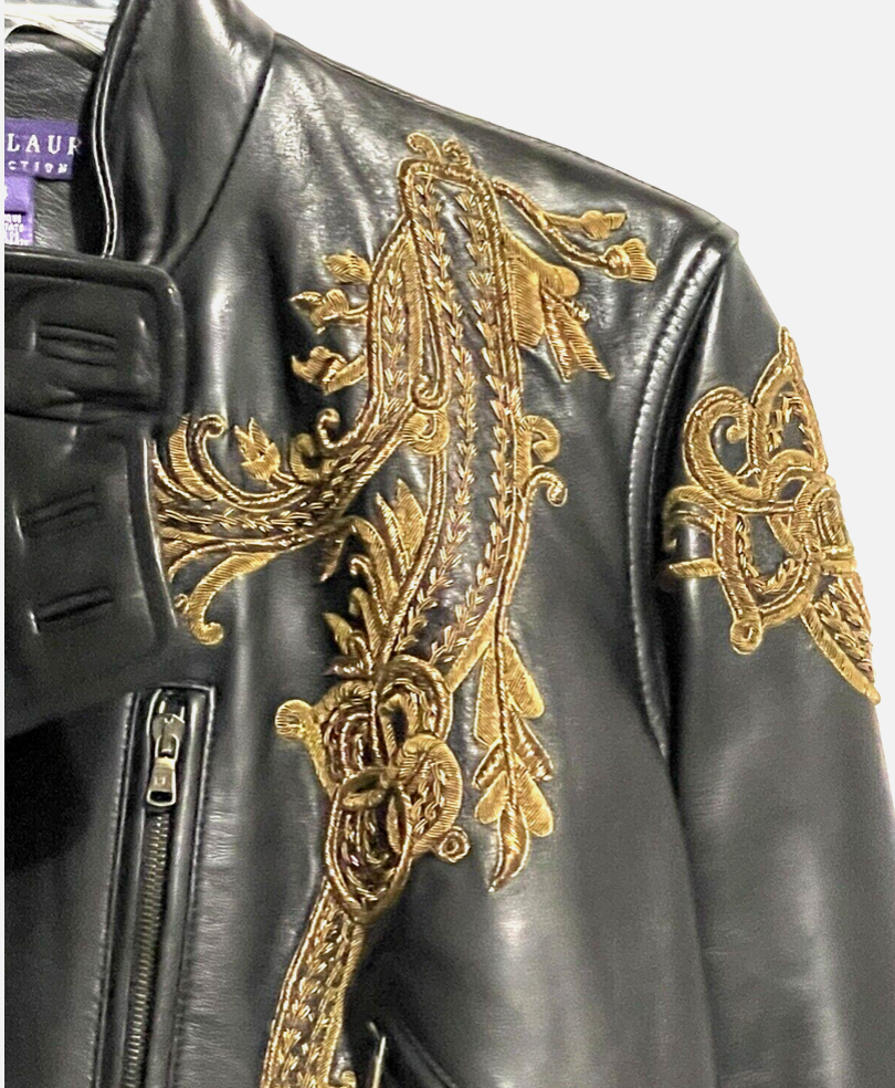 Leather Jacket from Fall Runway 2012