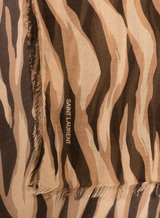Zebra Silk Scarf