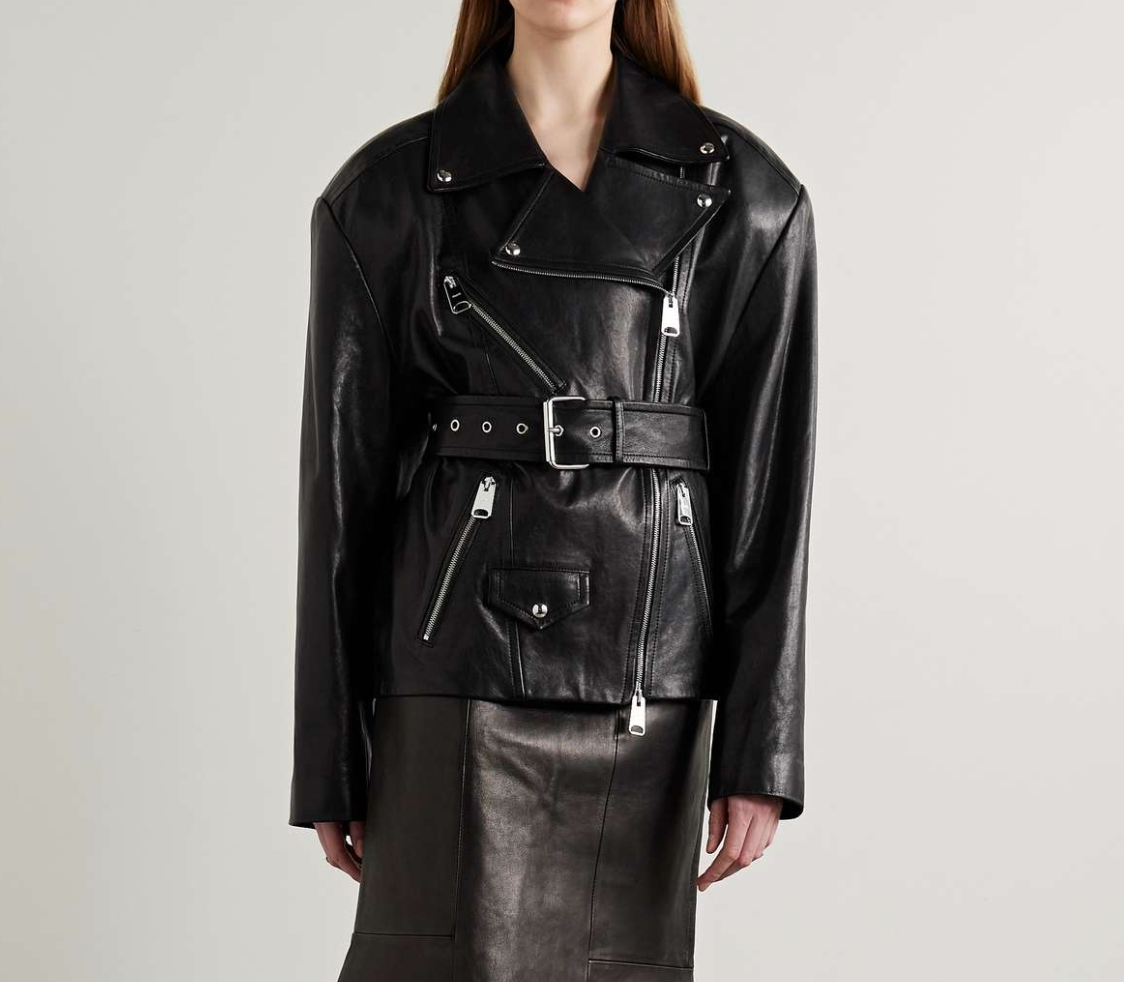 Fabbie Biker Leather Jacket