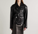 Fabbie Biker Leather Jacket
