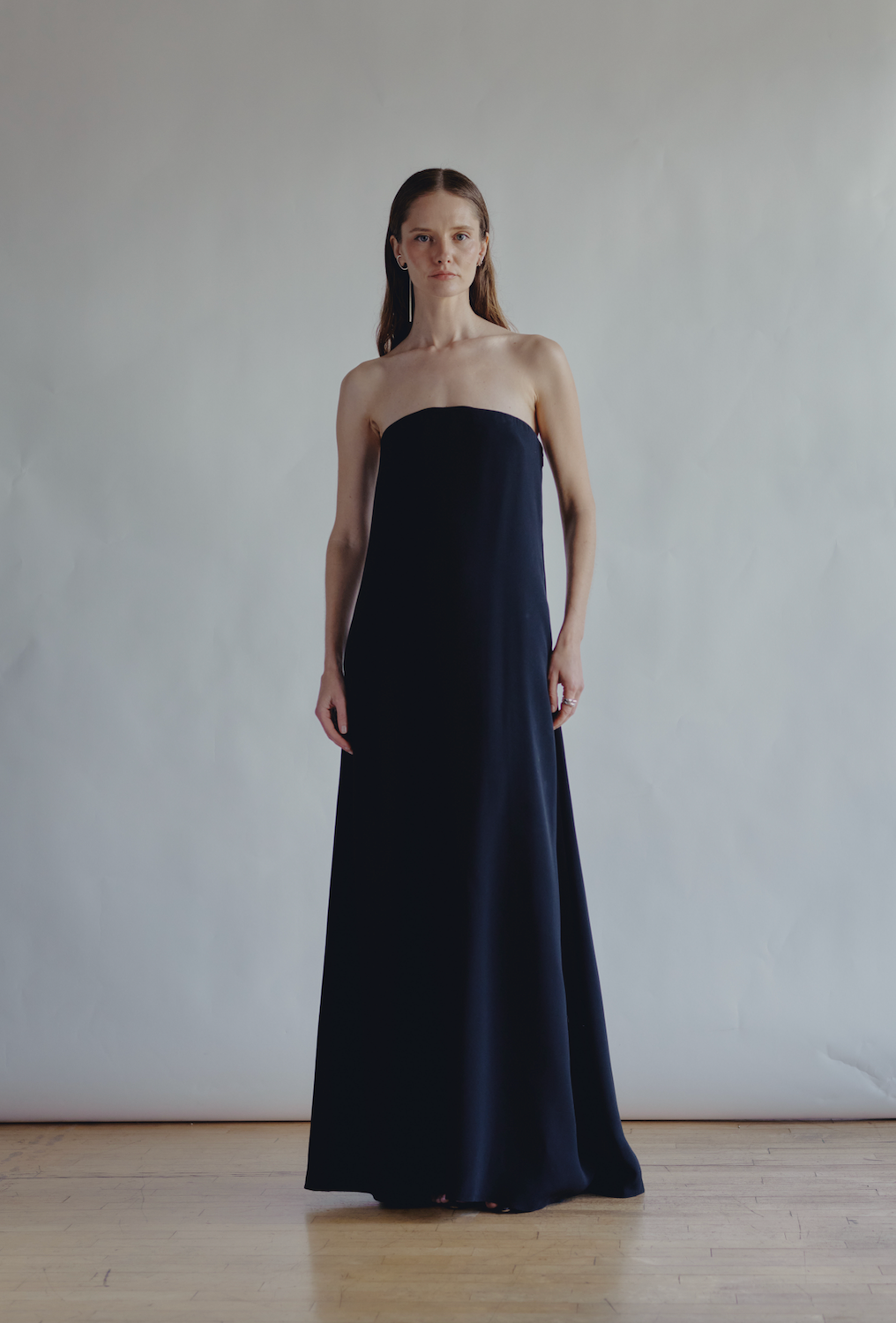Pau Strapless Long Dress