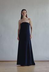 Pau Strapless Long Dress