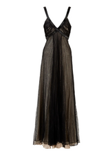 Champagne and Tulle Gown