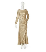 Gold Sequin Dress