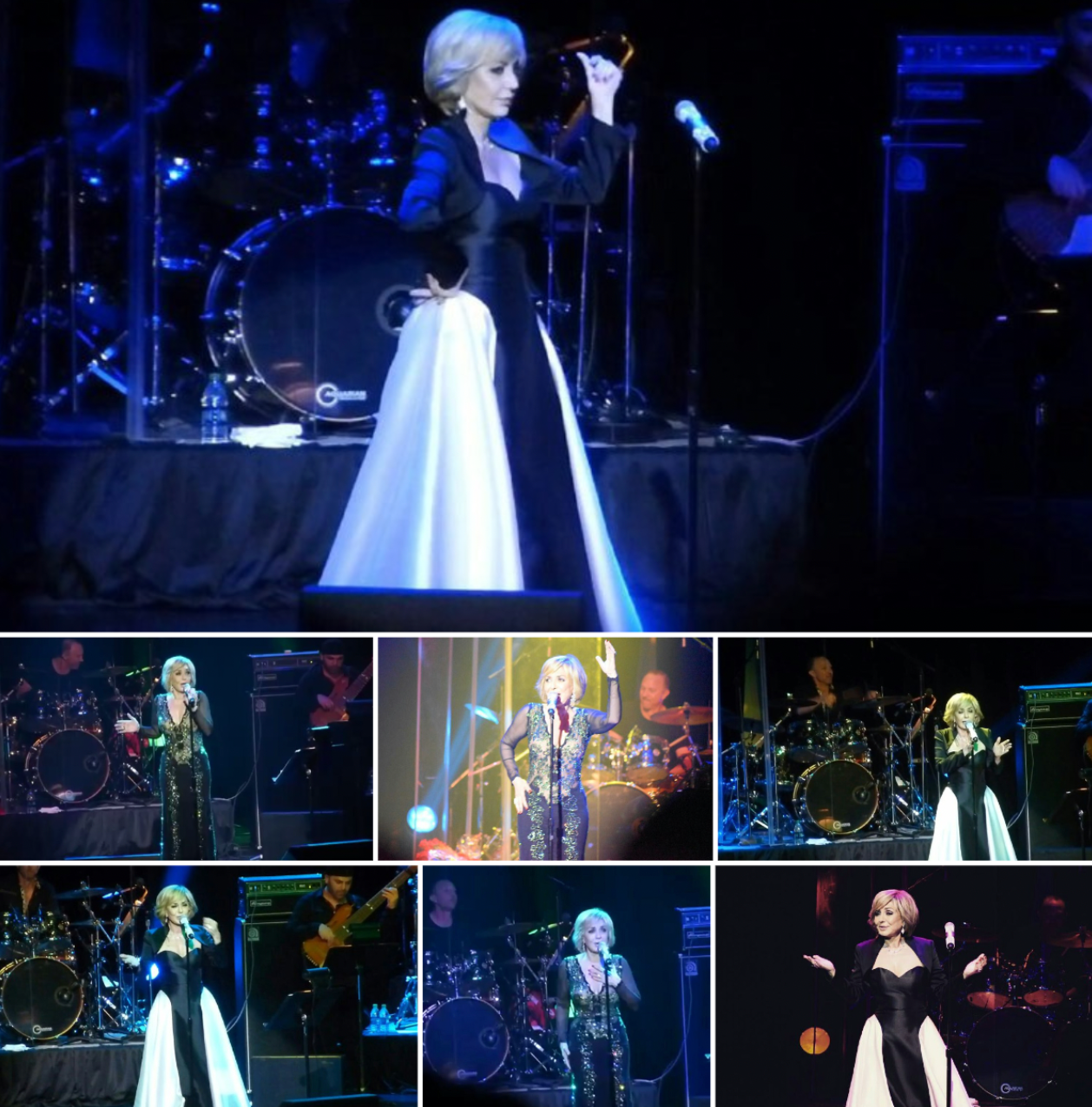 Black and White Ballgown