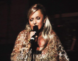 Leopard Print Silk Dress