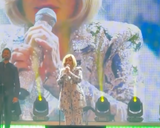 Floral Print Sequins Suit