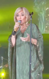 Green Caftan with Gold Beaded Finishing