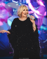 Black Sequin Kaftan