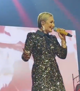 Sequins Gown with Collar