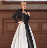 Black and White Ballgown