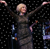 Sequins Netting over nude dress