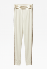 Cream Cape/Blazer with trousers