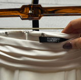 Cream Cape/Blazer with trousers