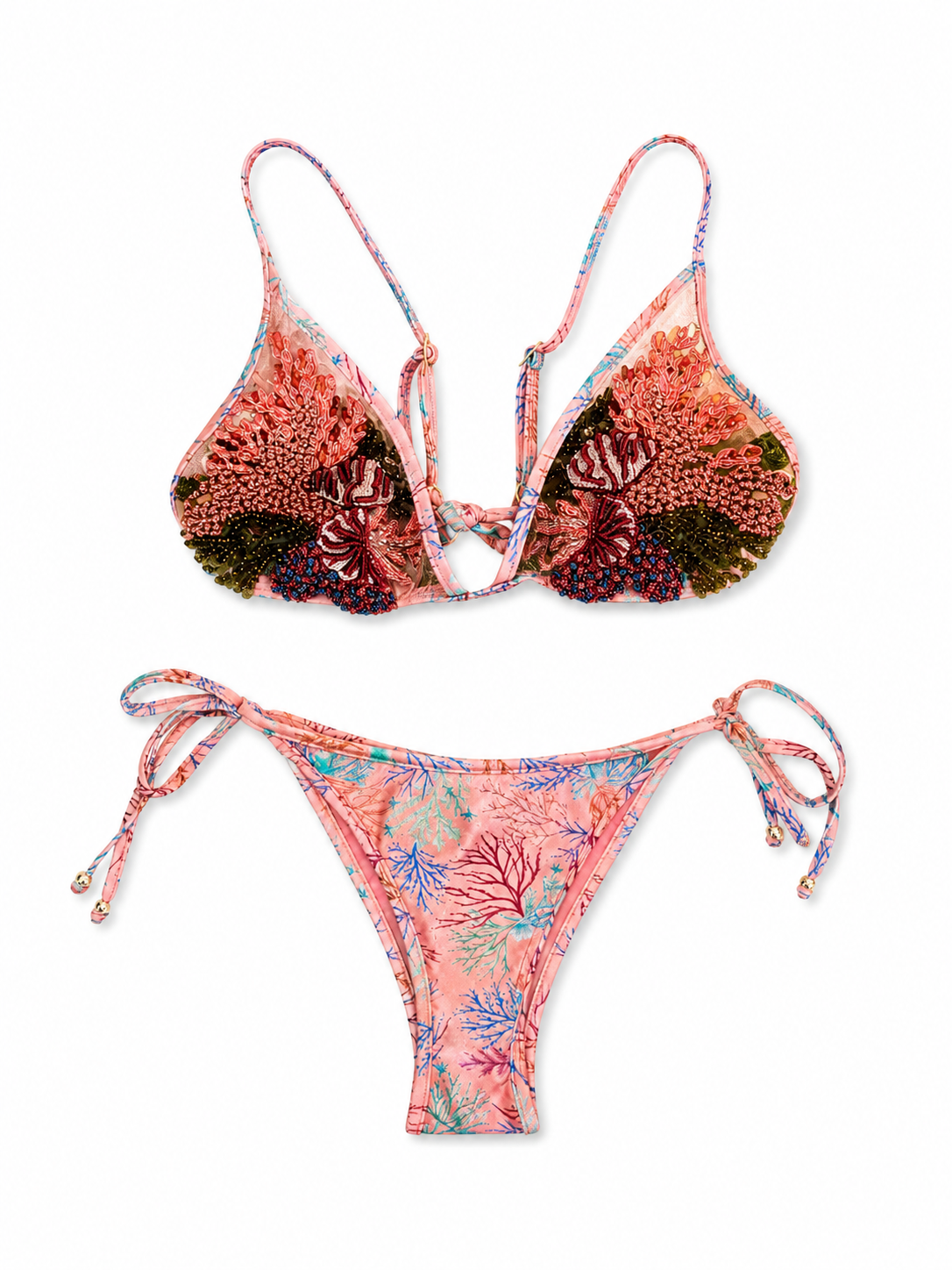 Seaweed Lace Bikini