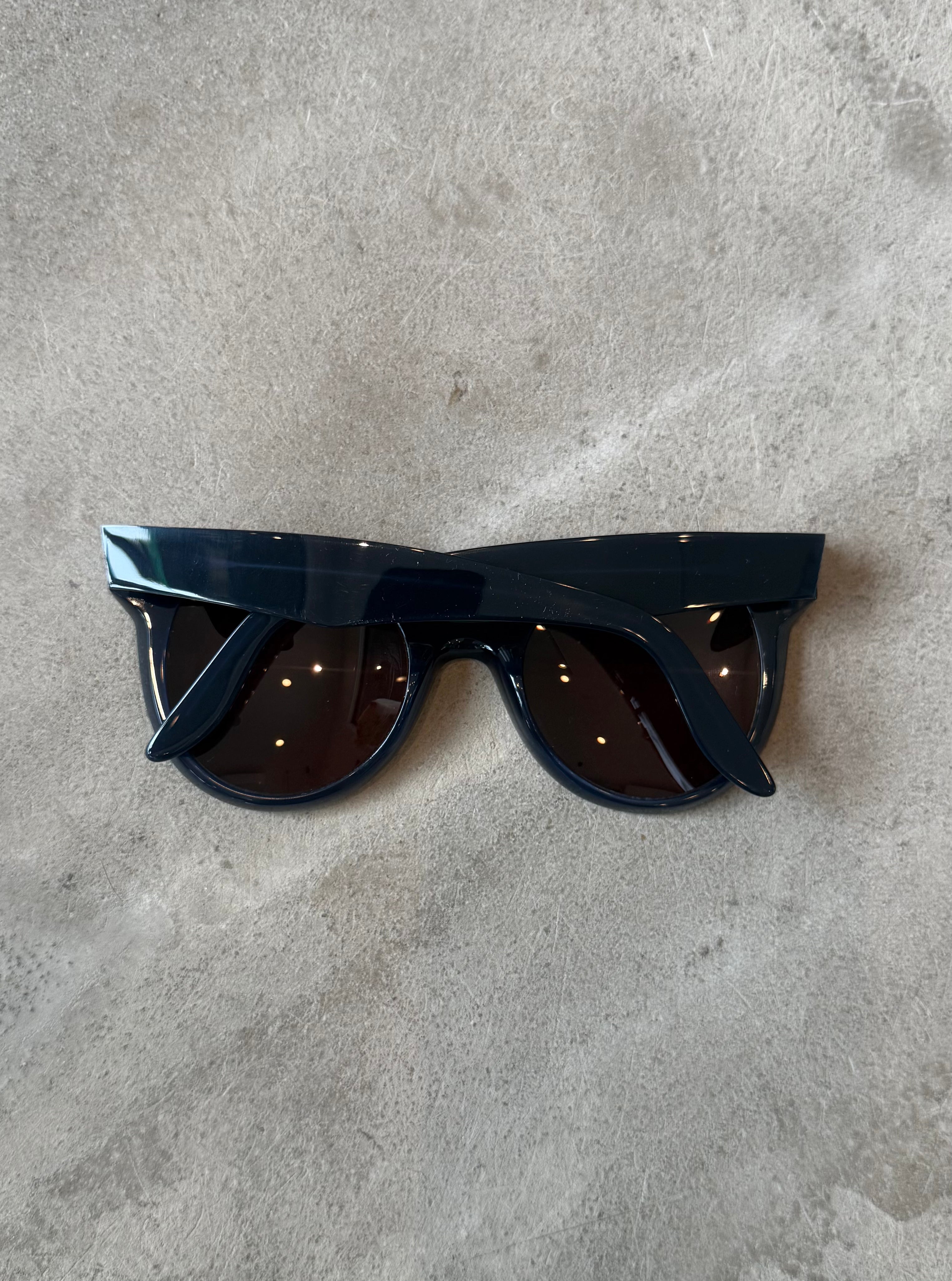 Ana Dark Blue Sunglasses