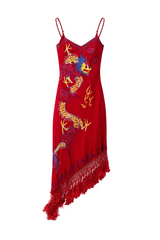 Dragon Fringe Vintage Dress