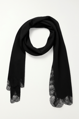 Cashmere and Lace Scarf