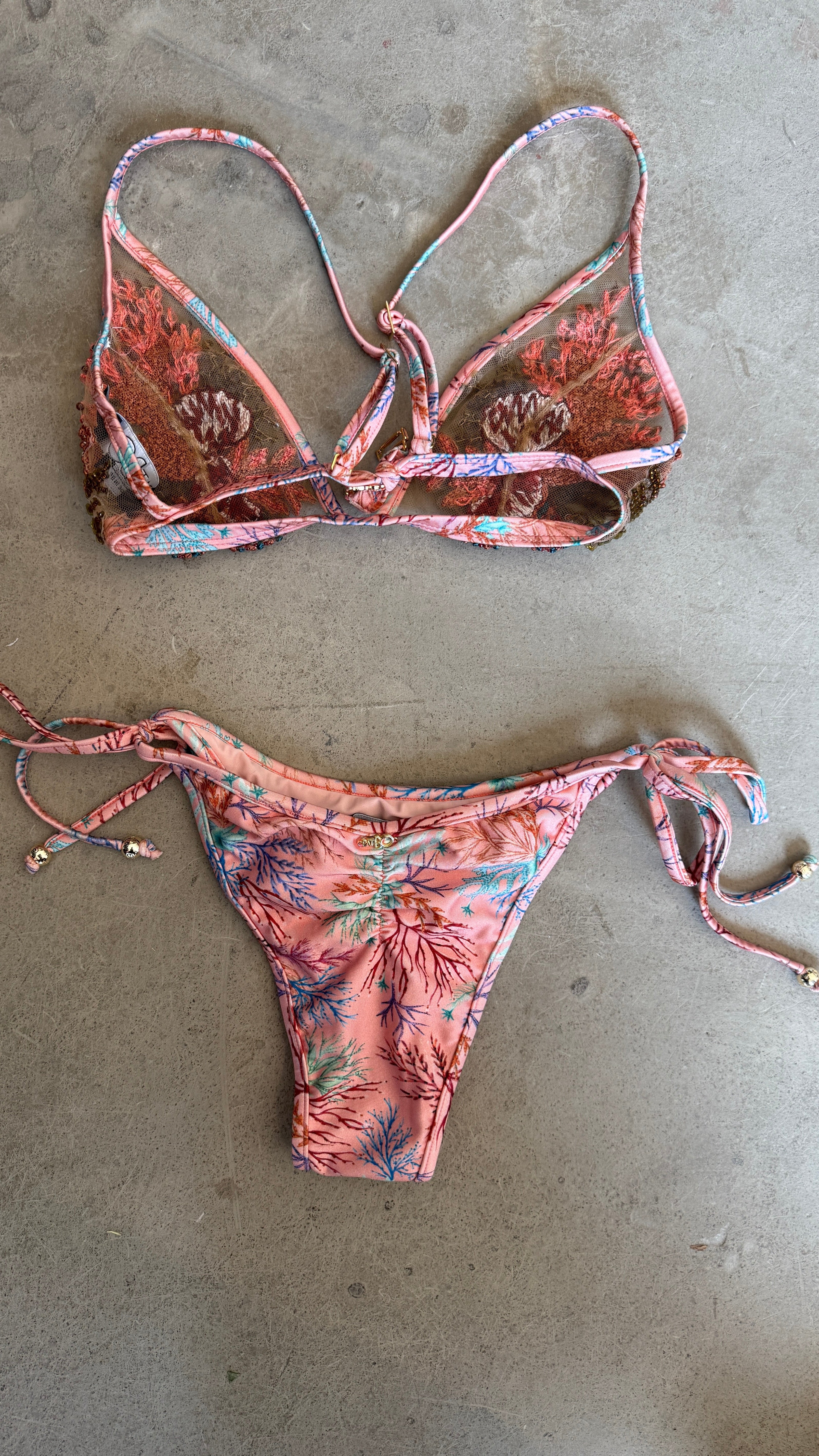 Seaweed Lace Bikini