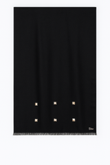 Cashmere Scarf with Embellishments