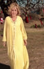 Yellow Silk Caftan from Hayahoo music video
