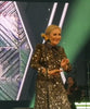 Sequins Gown with Collar