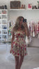 Vintage Silk Floral Dress