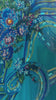 Blue Poncho with beading