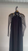 Long Gown with Mesh and Sequins