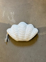 Straw Shell Clutch