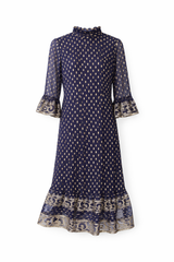 Vintage Dress metallic